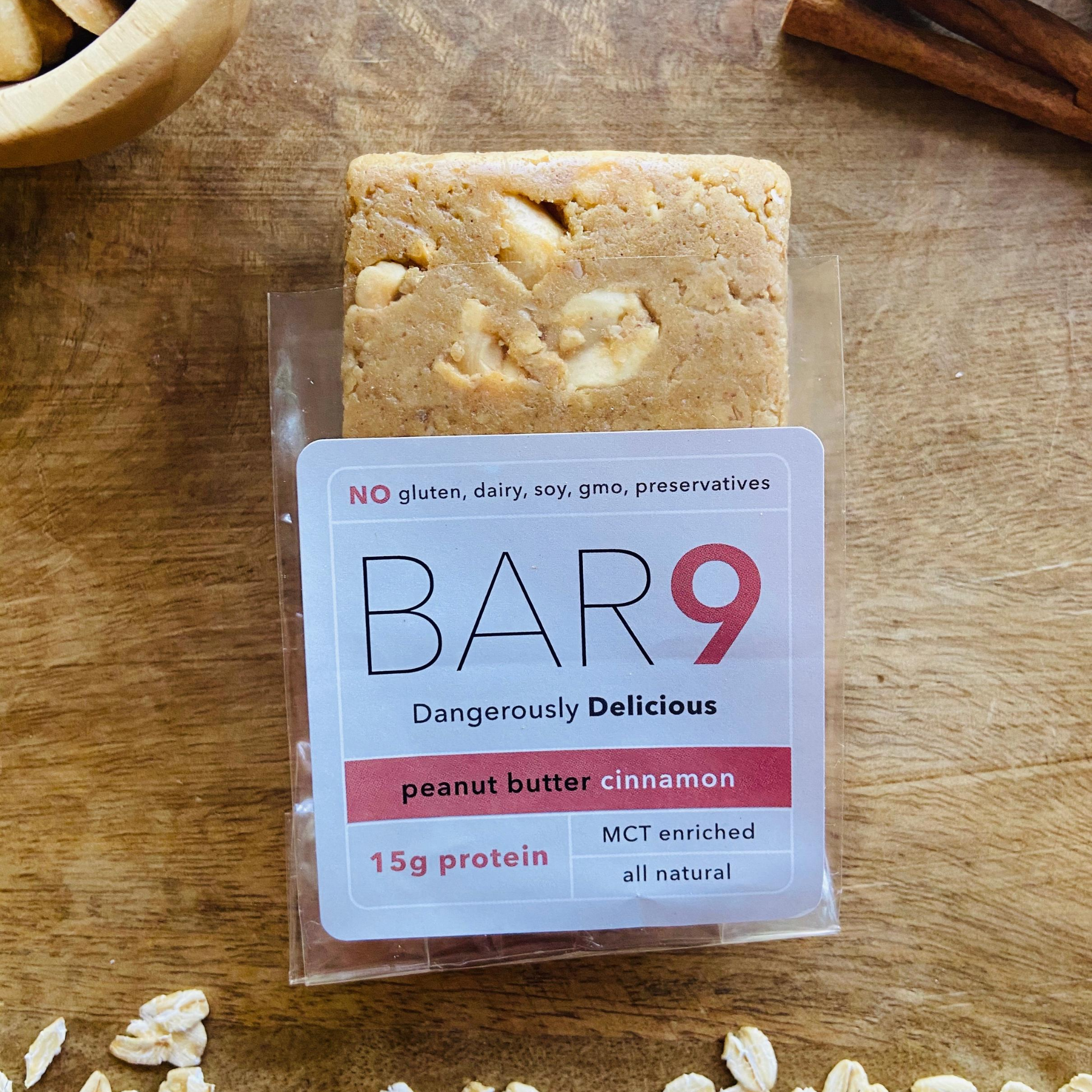 Peanut Butter Cinnamon - 12 Bars