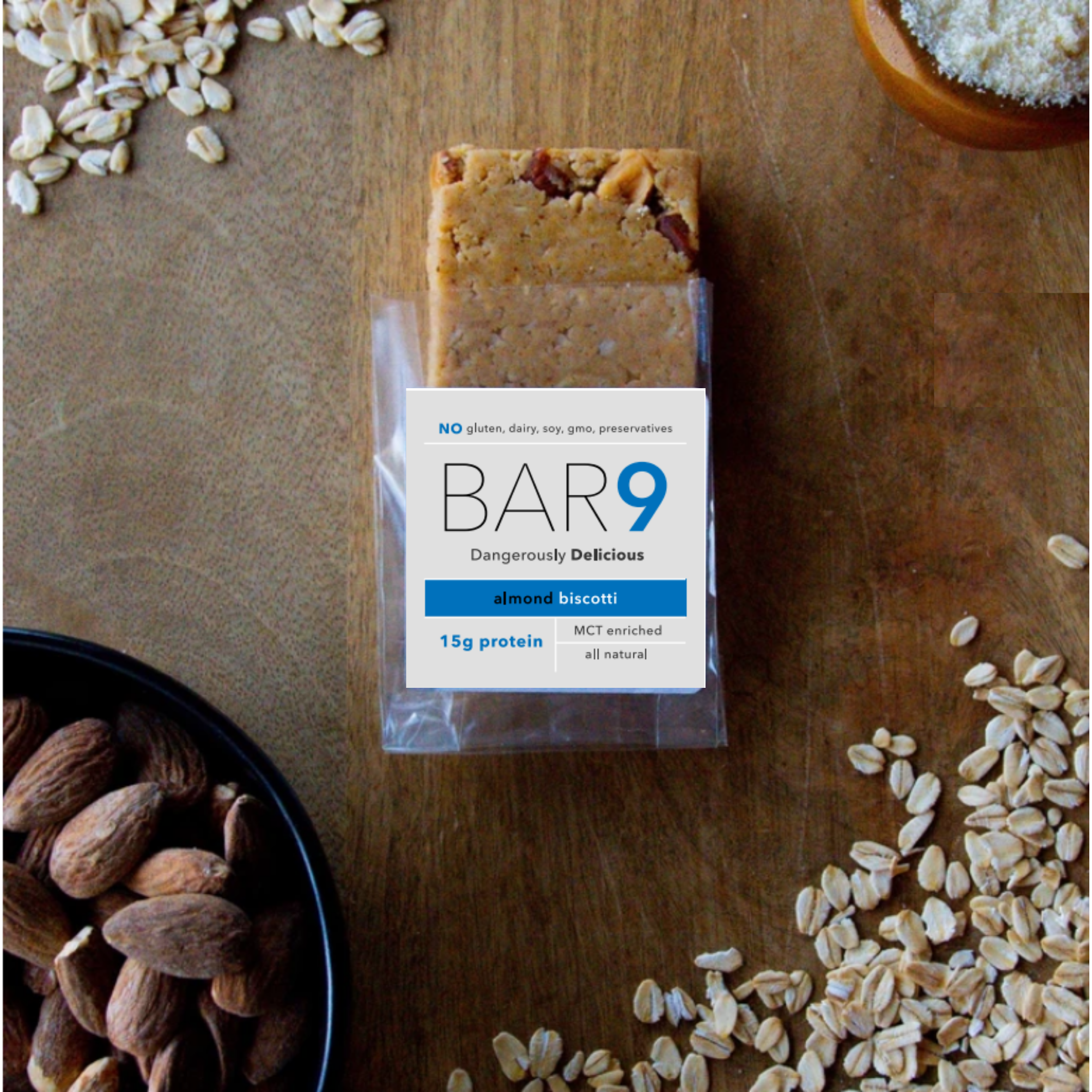 Almond Biscotti - 12 Bars