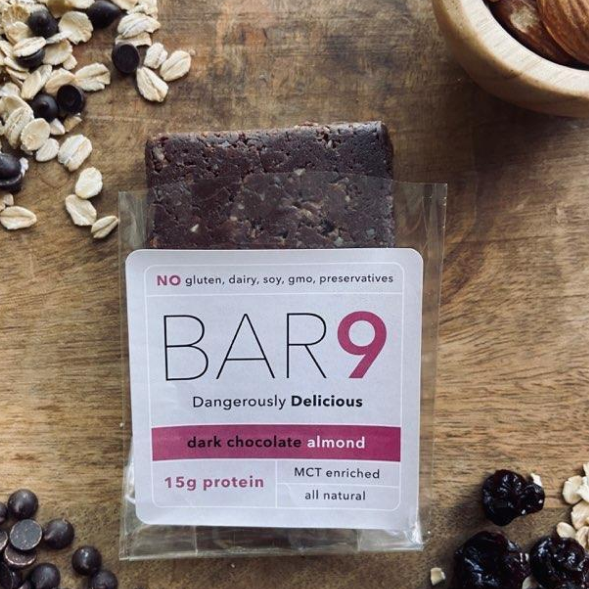 Dark Chocolate Almond - 12 Bars