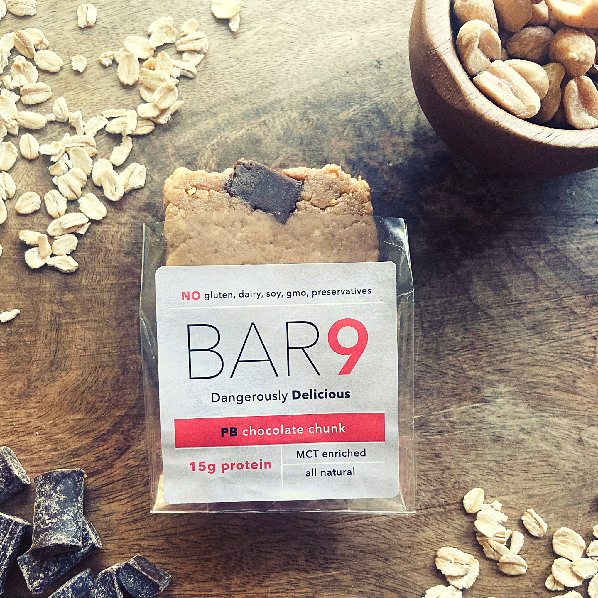 PB Chocolate Chunk - 12 Bars